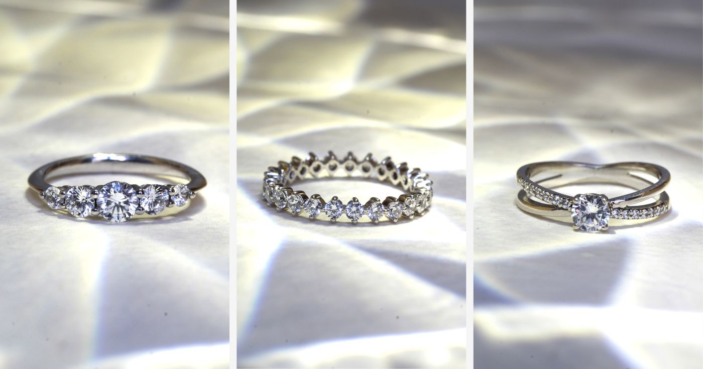 joyas de platino y diamantes