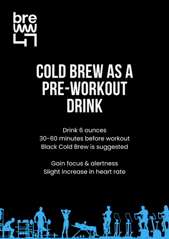 Cold Brew Coffee as a pre-workout drink