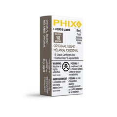 PHIX 6 Original Blend Pod by MLV Toronto GTA Vaughan Ontario Canada Wicks & Wires Vape Shoppe