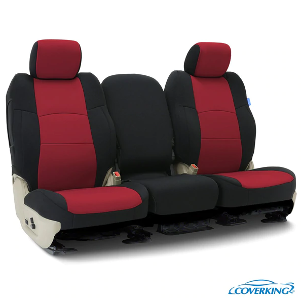 CR-Grade Neoprene Custom Seat Covers, Red/Black (Ford Escape 2020-2021)