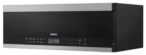 GALANZ 1.2 CU. FT. SLIM 30" OVER THE RANGE MICROWAVE OVEN 1000WATT *READ CONDITION DETAILS*