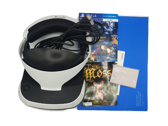 Playstation 4 - PSVR Bundle ( Console, Headset and Moss) *See Condition Details*