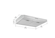 Ancona AN-1802 24" Convertible Under Cabinet Range Hood Stainless Steel