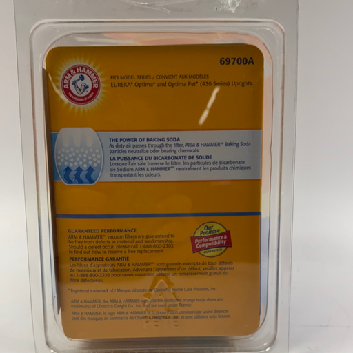 Arm and Hammer Vaccum Filter for Eureka Models