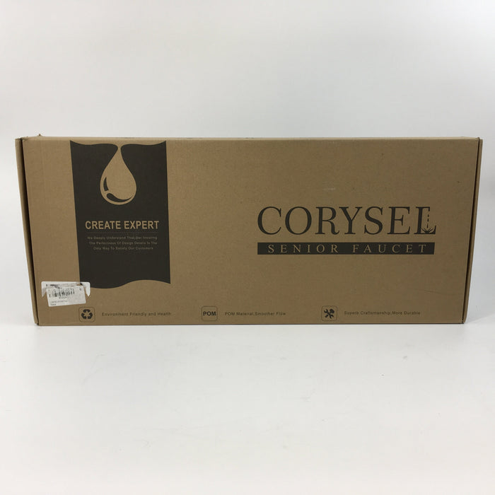 CORYSEL Kitchen Faucets with Pull-Out Sprayer - Brushed Nickel