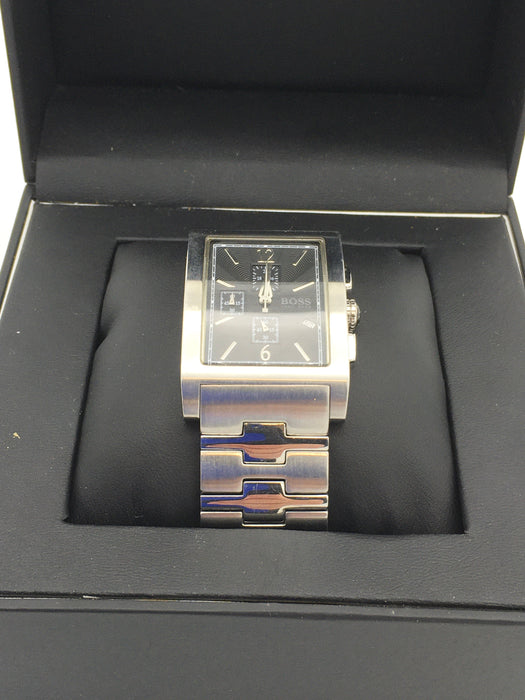 Hugo Boss stainless steel classic men watch *AS IS - SEE CONDITIONS*