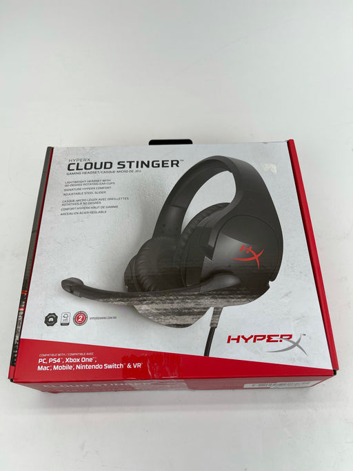 HyperX Cloud Stinger – Gaming Headset, Lightweight, Comfortable Memory Foam, Swivel to Mute Noise-Cancellation Microphone, Works on PC, PS4, PS5, Xbox One, Xbox Series X|S, Nintendo Switch and Mobile