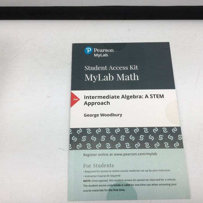 Intermediate Algebra: A STEM Approach Hardcover