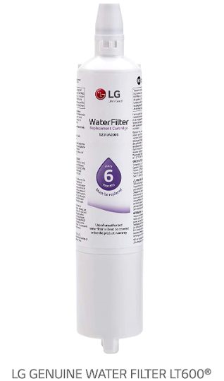 LG LT600P Genuine Replacement Refrigerator Water Filter, 1-Pack (LT600P/PC/PCS) by LG Canada