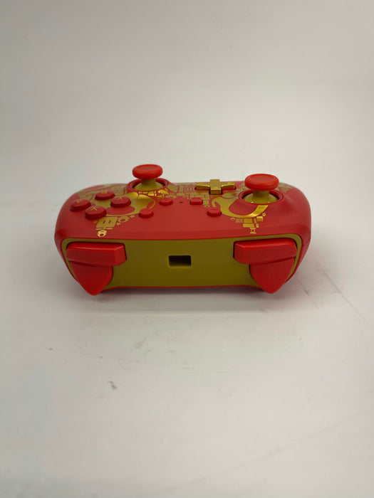 PowerA Mario Gold Enhanced Wired Controller for Switch - Red/Gold