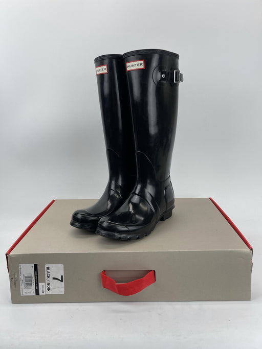 Women's Original Tall Rain Boots: Black - US 7