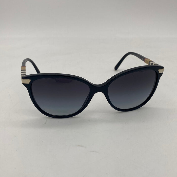 Sunglasses Burberry BE4216 3001/T3 57-16 Black Medium Polarized Gradient