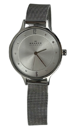 Skagen Women's Anita Stainless Steel Mesh Dress Quartz Watch