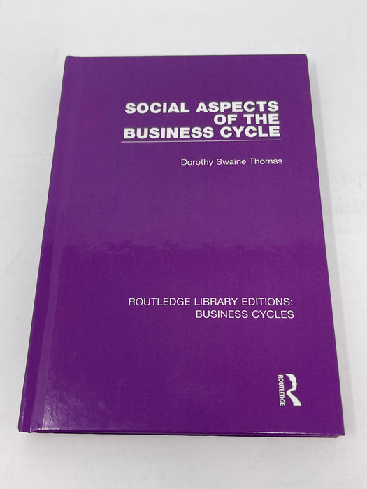 Social Aspects of the Business Cycle - Hardcover