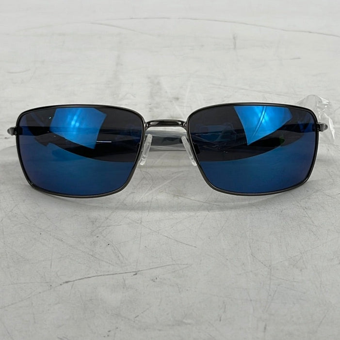 Oakley Square Wire Ice Iridium Rectangular Men's Sunglasses