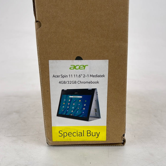 Acer Chromebook Spin 311, CP311-3H-K3WL, 4GB, 32GB, Silver