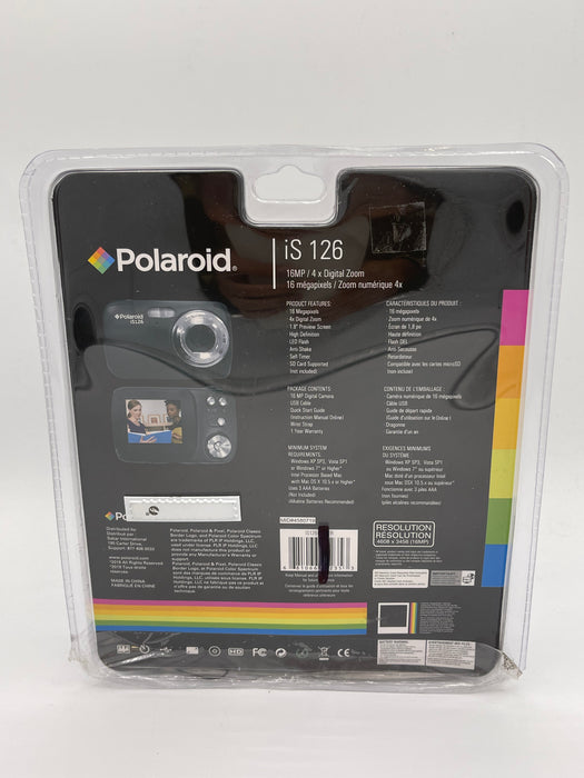 Polaroid IS126 16.1MP Digital Camera (Black)