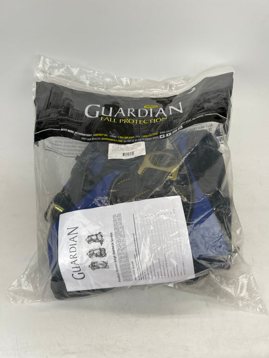 GUARDIAN 193130 CONSTRUCTION PREMIUM EDGE HARNESS SM, BLUE-BLACK