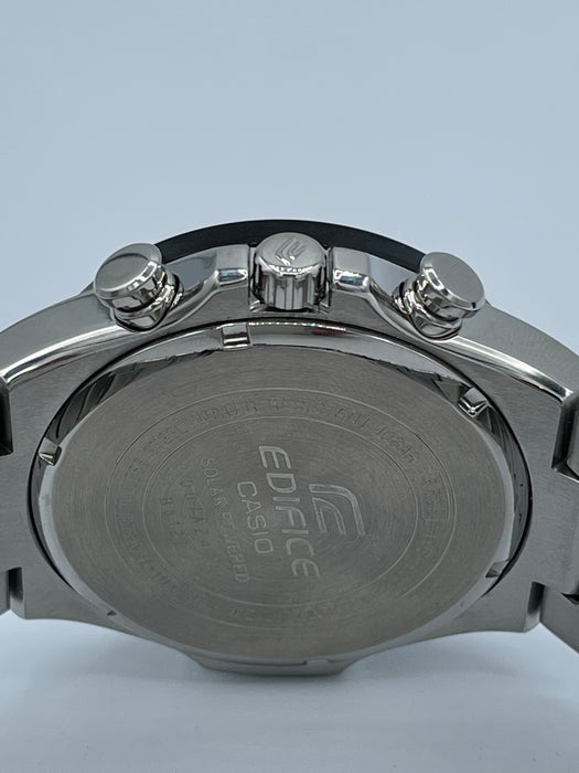 Men's Casio Watch *2 pack* Casio Men's EQS-920DB-1AVCR Edifice Analog-Digital Display Quartz Silver Watch, Chronograph and Casio Men's TRT-110H-1A2VCF Mud Resistant Digital Display Quartz Black Watch