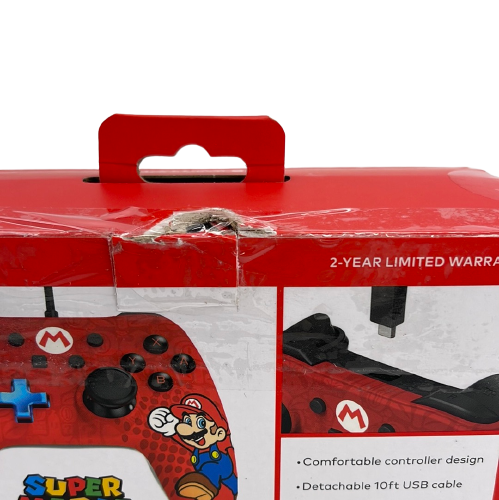 PowerA Enhanced Wired Controller for Nintendo Switch - Super Mario