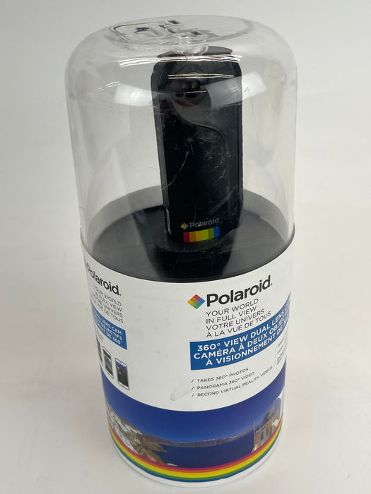 Polaroid ID360-BLK-FR-4 ID360 Dual Lens 4K 16MP 360 Degree Camera