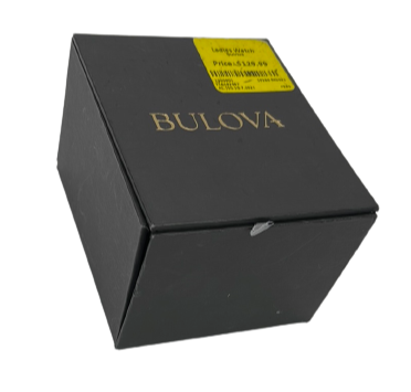 Bulova Two-tone Stainless Steel Ladies Swarvoski Crystal Watch 98X127