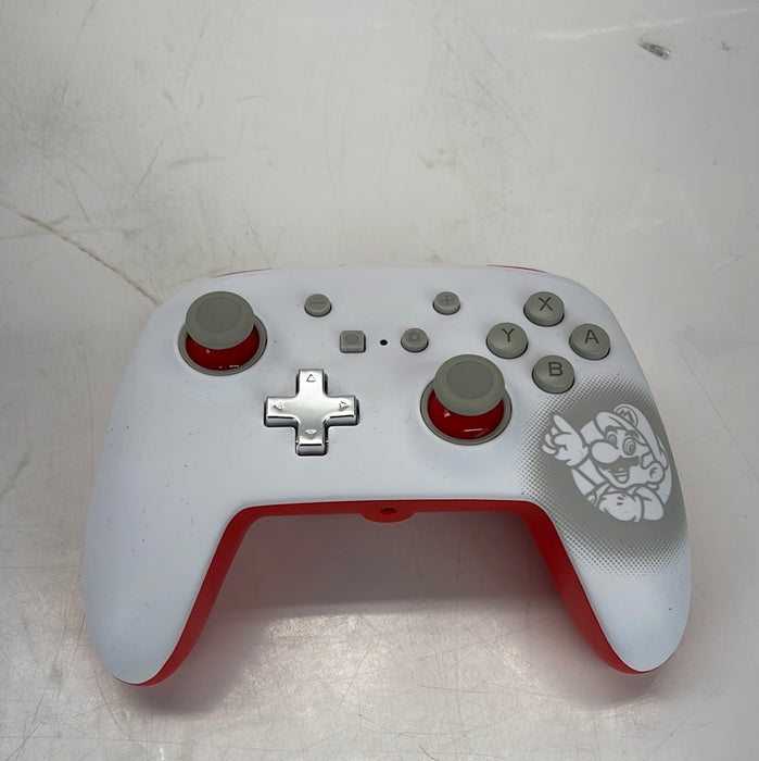 Enhanced Wired Controller for Nintendo Switch - Mario White