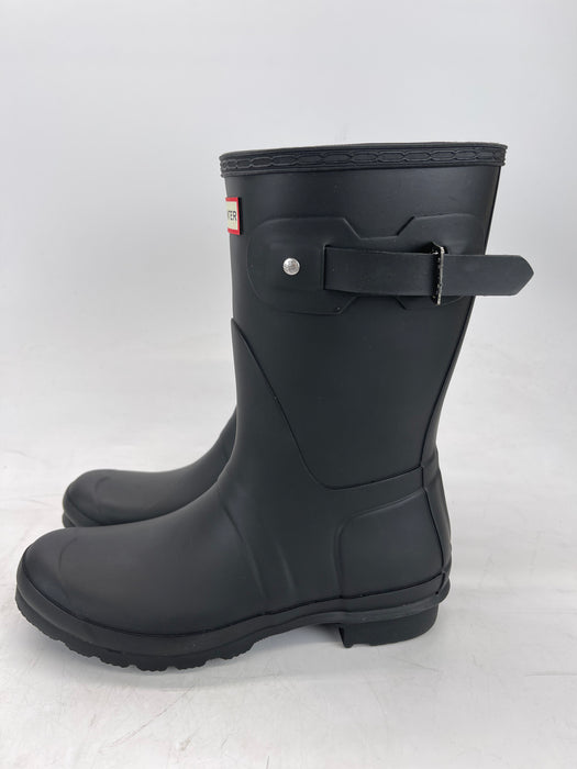 Hunter Women's Rain Boots Original Short (BLACK) - Size: 9