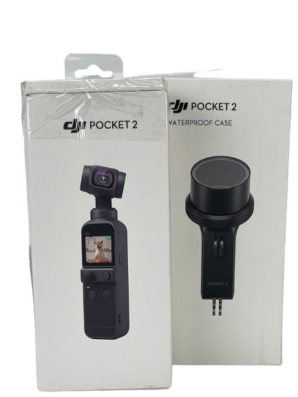 DJI Pocket 2 Creator Combo - 3 Axis Gimbal Stabilizer with 4K Camera,  1/1.7” CMOS, 64MP Photo, Pocket-Sized, ActiveTrack 3.0, Glamour Effects,  YouTube