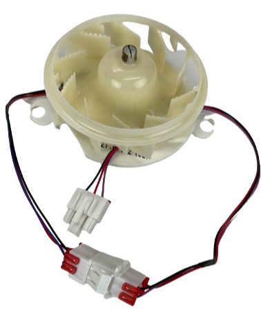 LG LG-EAU64824401 Refrigerator Evaporator Fan Motor Assembly, DC, White