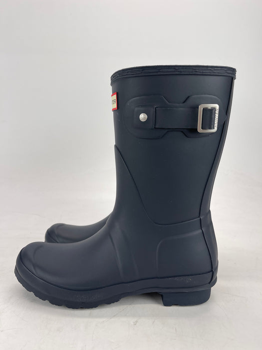 Hunter Women's Original Short Rain Boots: Navy - US 7