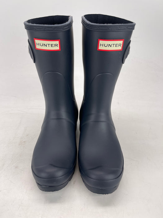 Hunter Women's Original Short Rain Boots: Navy - US 7