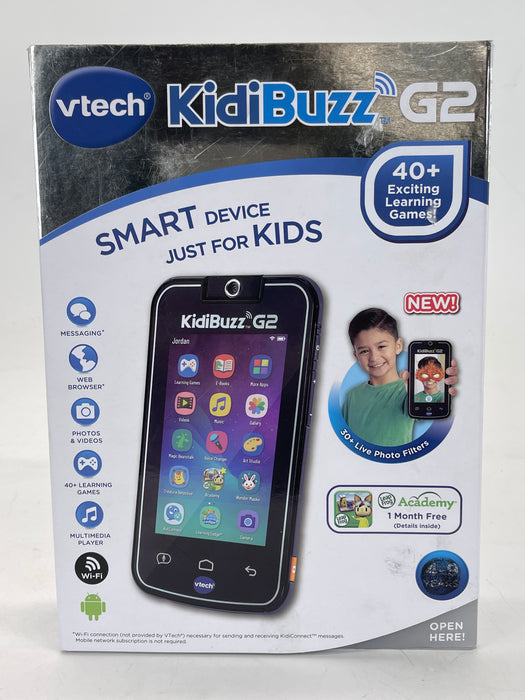 VTECH KIDIBUZZ G2 SMART DEVICE - BLACK