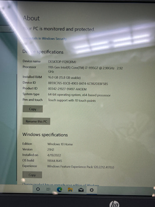 HP Pavilion 15 Laptop (Intel i7-1165G7, 16GB RAM, 512GB PCIe SSD, Intel Iris Xe