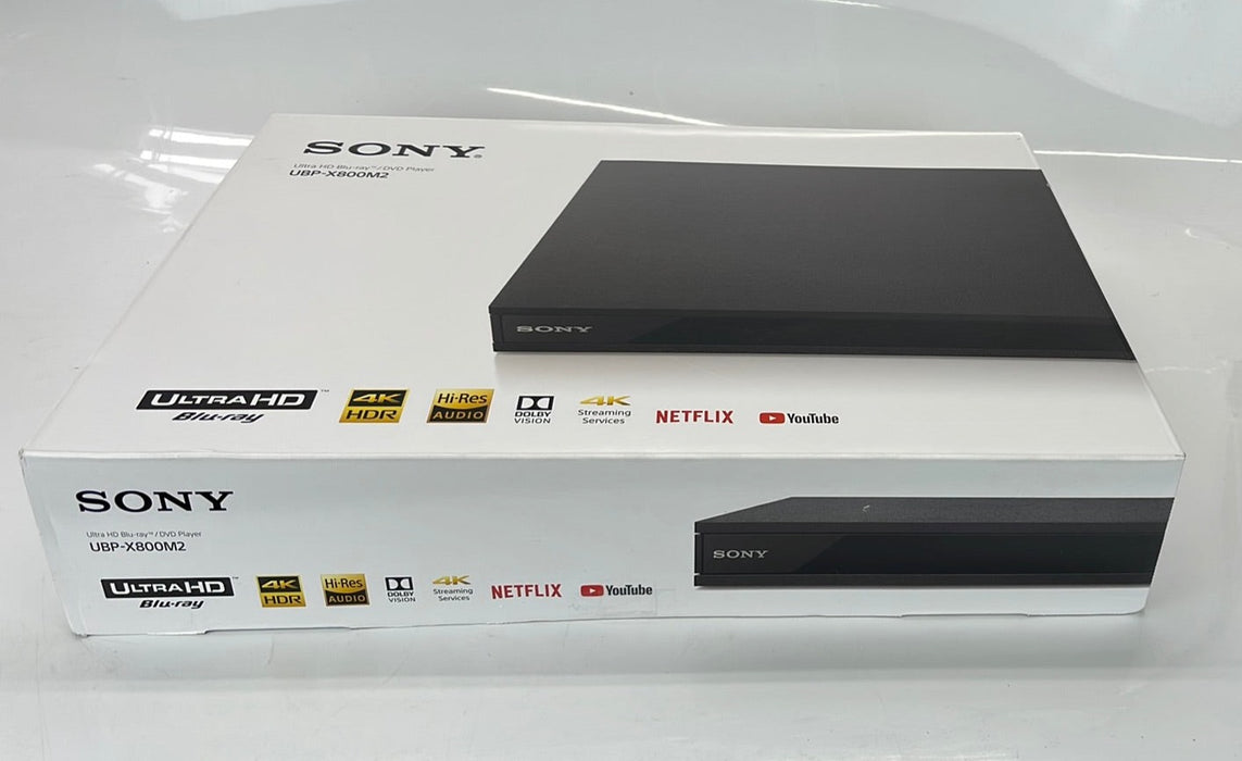 Sony UBP-X800M2 4K UHD Home Theater Streaming Blu-Ray Disc Player