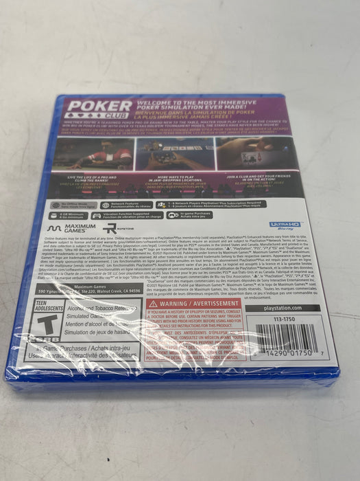 Poker Club - PlayStation 5