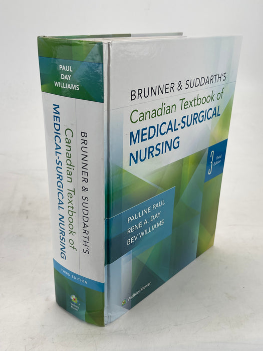 Brunner & Suddarth's Canadian Textbook of Medical-Surgical Nursing