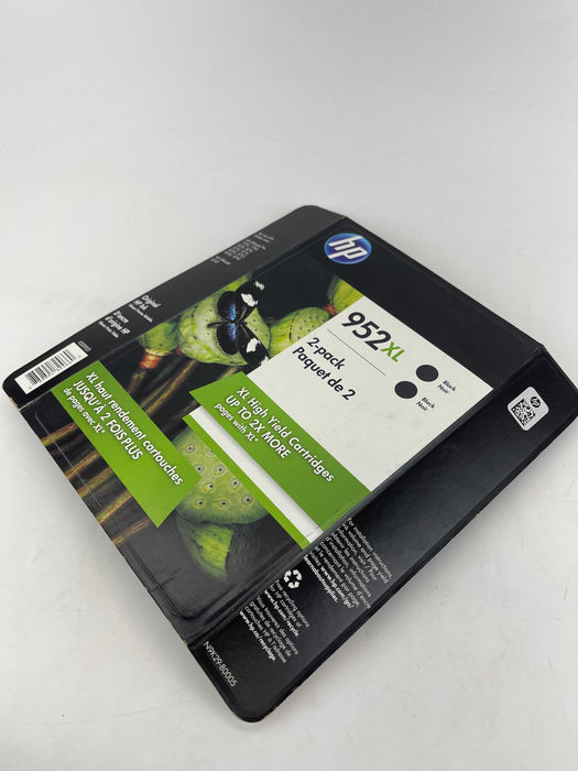 HP 952XL Black High Yield Original Ink Cartridge - 2 Pack