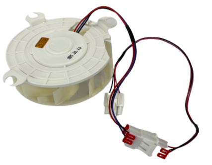 LG LG-EAU64824401 Refrigerator Evaporator Fan Motor Assembly, DC, White