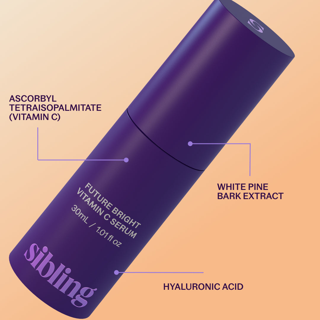 Future Bright Vitamin C Serum Contains Hyaluronic Acid, Vitamin C and White Pine Bark Extract