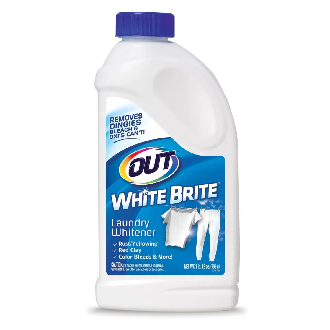 OUT White Brite Laundry Whitener,12oz