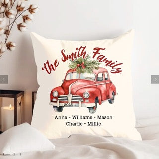 Make Christmas Extra Special with Personalized Pillows from MagicallyMade.co
