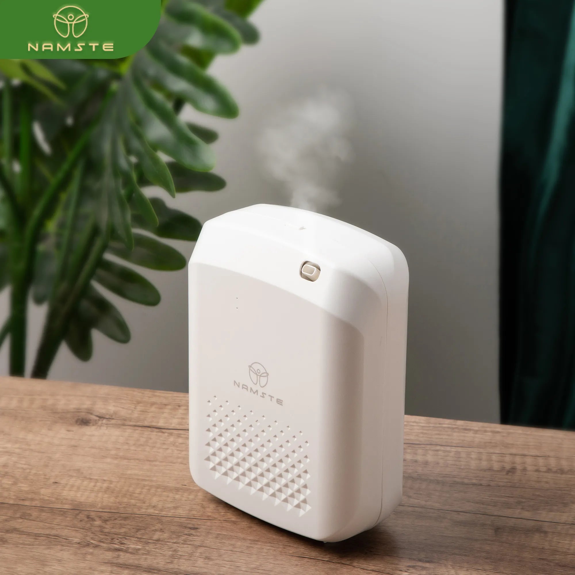 NAMSTE Automatic Essential Oils Aromatherapy Diffuser Home Air Freshener Device Fragrant Scent Diffuser Electric Aromatic Oasis