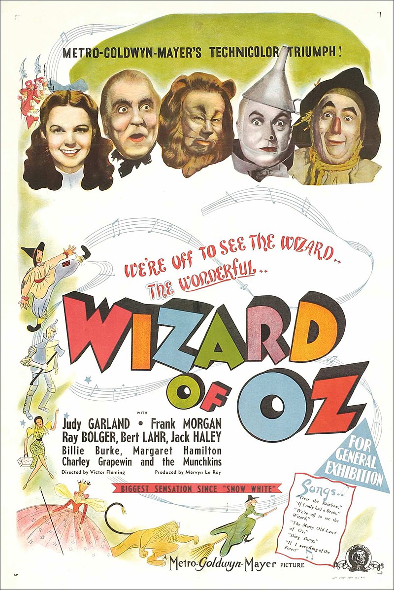 the wizard of oz musical poster