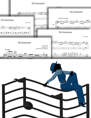 The Entertainer: 1st piano pages of multi-levels
