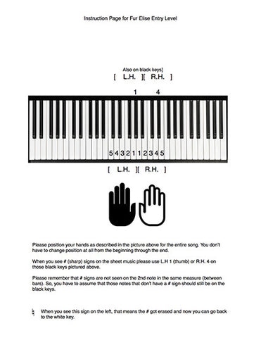 how to play default dance on piano