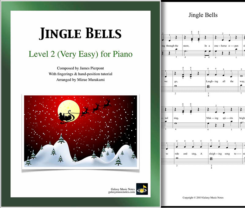 Jingle Bells - Easy & Intermediate Piano Sheet Music