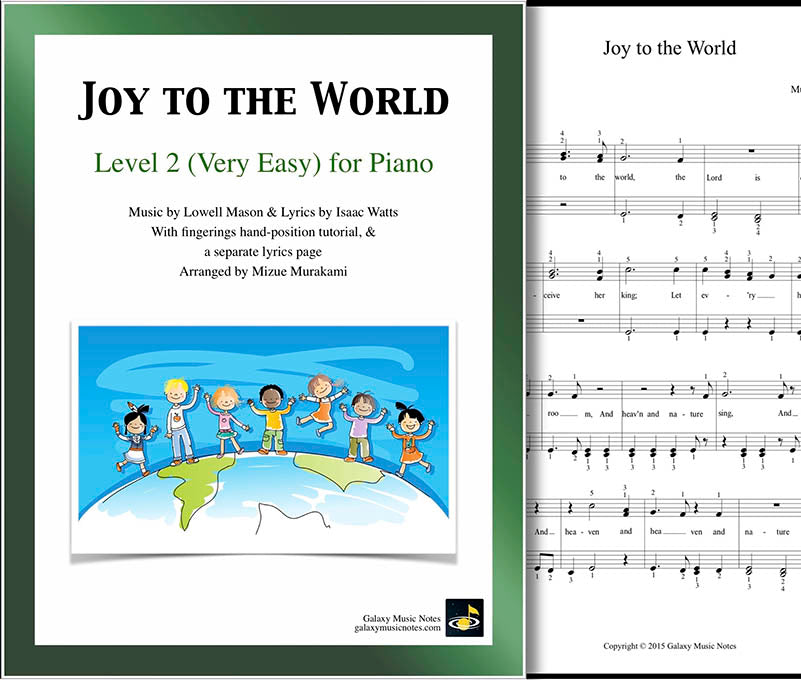 joy to the world sheet music
