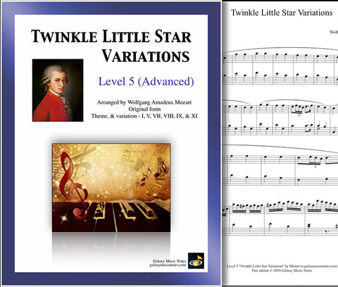 mozart twinkle twinkle little star