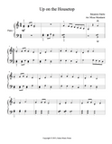 Up on the House Top | Easy piano sheet music - Galaxy Music Notes